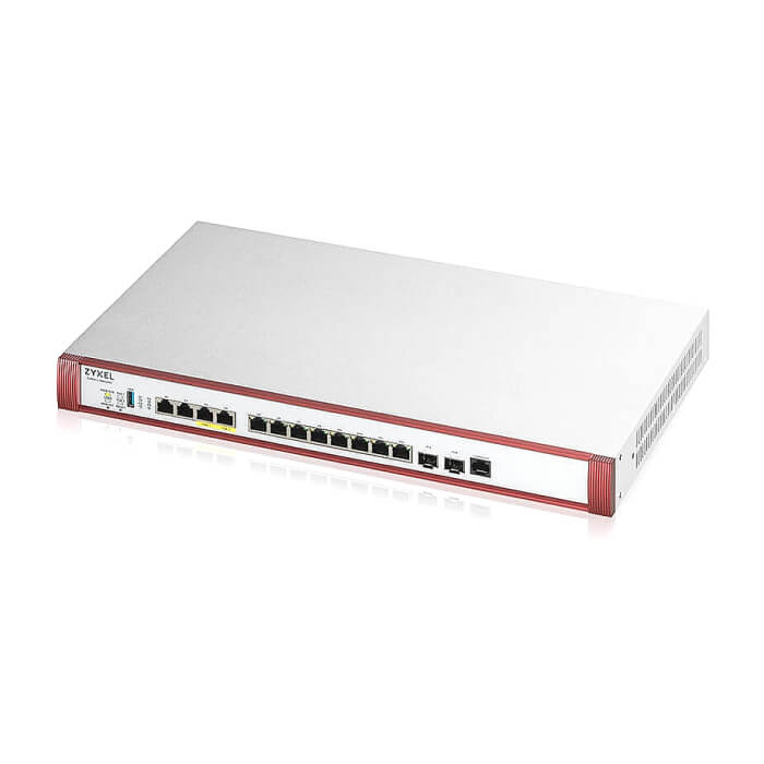 ZyXEL USG FLEX 700 H, 2*2.5G, 2*10G( PoE+) & 8 Gigabit user-definable ports, 2*SFP+, 1*USB with 1 YR Gold Security Pack ID 93736 (тъмнейл - 2)