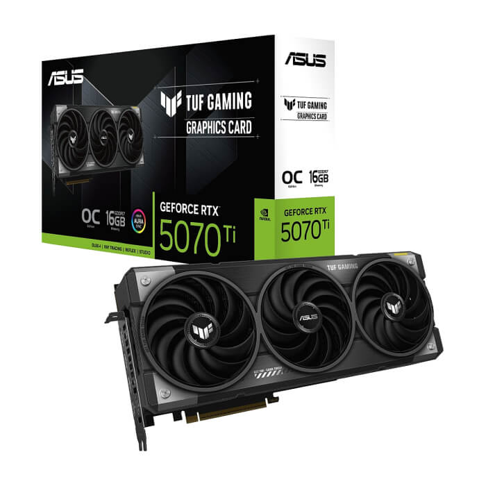 Asus TUF Gaming GeForce RTX 5070 Ti 16GB GDDR7 OC ID 88461 (тъмнейл - 3)