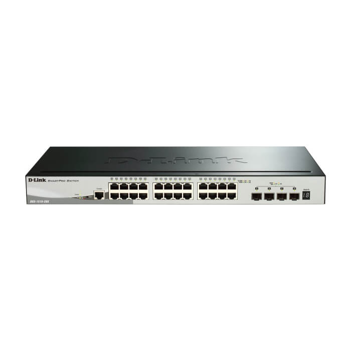 D-Link 28-Port Gigabit Stackable Smart Managed Switch including 4 10G SFP+ на супер цена