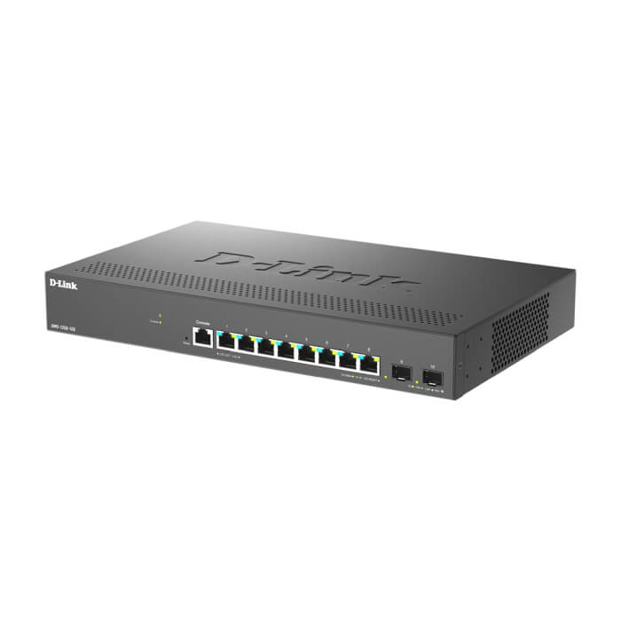 D-Link 8-Port 2.5G Base-T and 2-port 10G SFP+ Smart Managed Switch (тъмнейл - 3)