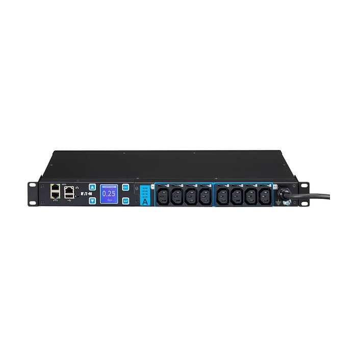 Eaton ePDU SW 1U (C20 16A 1P) 8xC13 (тъмнейл - 2)