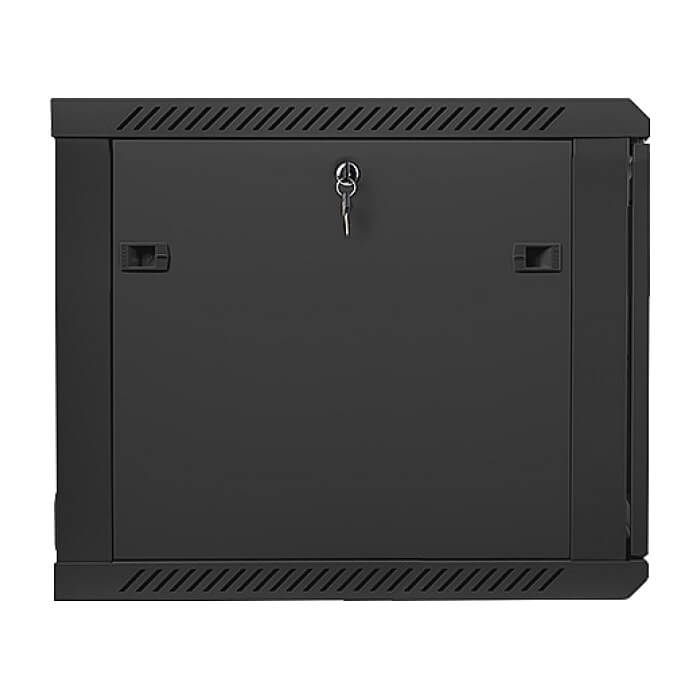 Lanberg rack cabinet 19” wall-mount 9U / 600x600 for self-assembly (flat pack), black ID 71883 (тъмнейл - 4)