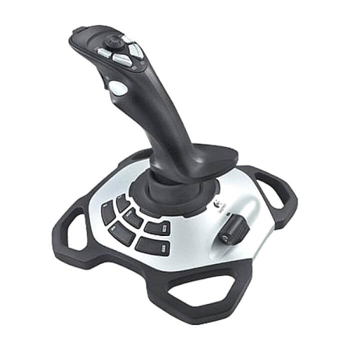 Logitech G Extreme 3D Pro Joystick, Twist Rudder Control, 12 Programmable Buttons, 8-Way Hat Switch ID 74343 (тъмнейл - 4)