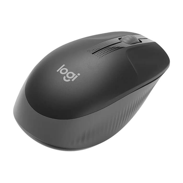 Logitech M190 Full-size Wireless Mouse - CHARCOAL - 2.4GHZ - N/A - EMEA - M190 (тъмнейл - 4)