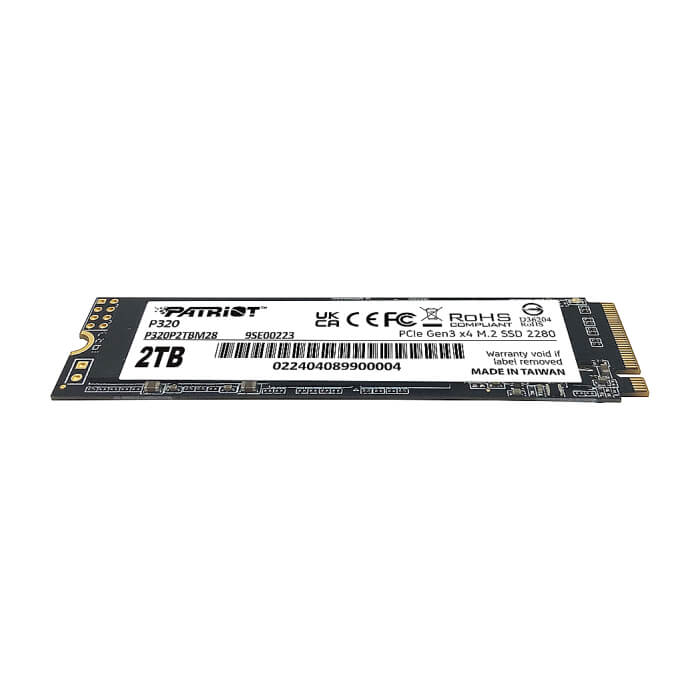 Patriot P320 2TB M.2 2280 PCIE ID 79499 (тъмнейл - 2)