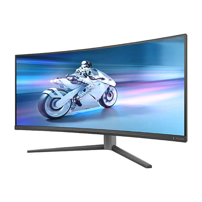 Philips 34M2C6500, 34" Curved 1800R QD-OLED, 3440x1440@175Hz, 0.03ms GtG, 1000 nit, 1 000 000:1, Mega Infinity DCR, Adaptive Sync, FlickerFree, LowBlue Mode, Tilt, Height Adjust, Swivel, 2xHDMI, DP, USB hub ID 79371 (тъмнейл - 5)