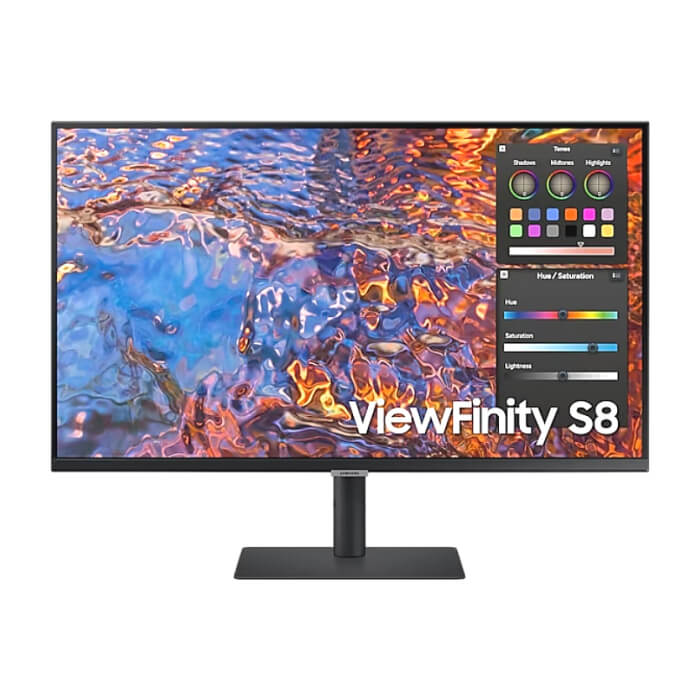 Samsung 32B800 32" IPS LED, 60 Hz, 5 ms GTG, 3840x2160, 300 cd/m2, Flicker Free, PBP, PIP, USB-C 90W, 3xUSB 3.0, Display Port 1.4, 2xHDMI 2.2, Black ID 94195 на супер цена
