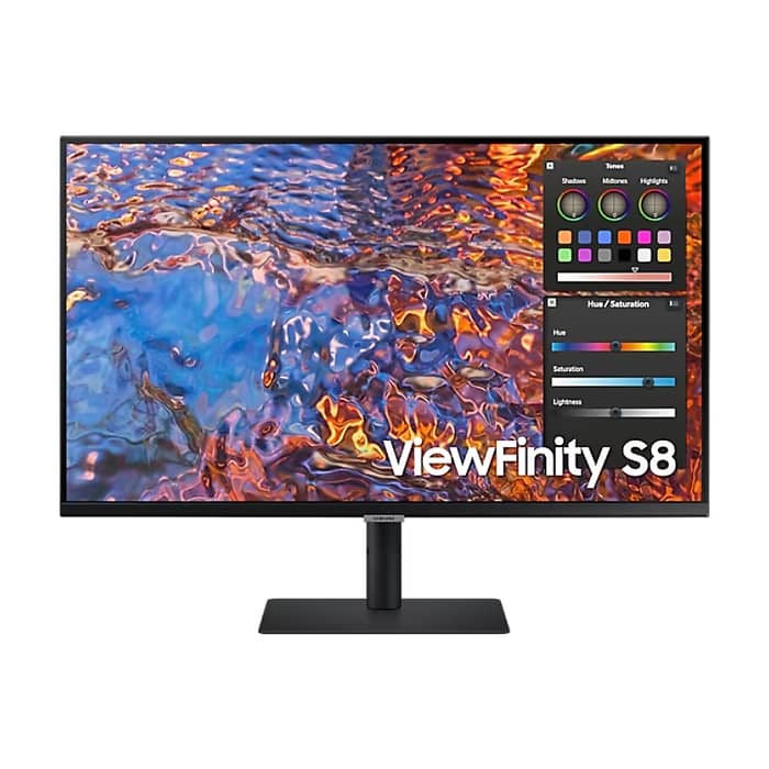 Samsung 32B800 32" IPS LED, 60 Hz, 5 ms GTG, 3840x2160, 300 cd/m2, Flicker Free, PBP, PIP, USB-C 90W, 3xUSB 3.0, Display Port 1.4, 2xHDMI 2.2, Black + Logitech MK250 - Graphite - USINTL на супер цена
