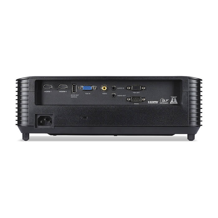 Acer Projector X1328, DLP, WXGA (1280 x800), 5000 ANSI Lm, 20 000:1, 3D, Auto keystone, 2*HDMI, VGA in/out, RCA, RS232, Audio in/out, DC Out (5V/1A), 3W Speaker, 2.7kg, Black ID 81495 (тъмнейл - 4)