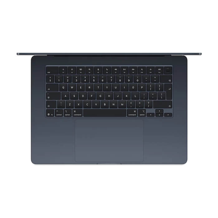 Apple MacBook Air 15.3: Apple M5 chip with 10-core CPU and 10-core GPU, 16GB, 512GB SSD - Midnight ID 96920 (тъмнейл - 2)