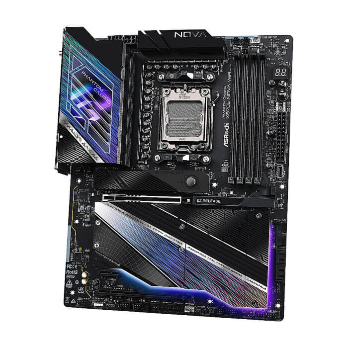 Asrock X870E Phantom Gaming Nova Wi-Fi ID 80420 (тъмнейл - 4)