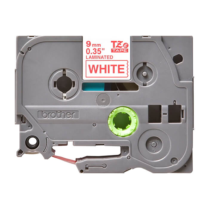Brother TZe-222 Tape Red on White, Laminated, 9mm, 8m - Eco ID 70757 на супер цена