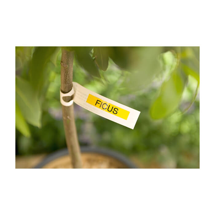 Brother TZe-621 Tape Black on Yellow, Laminated, 9mm Eco ID 70724 (тъмнейл - 2)
