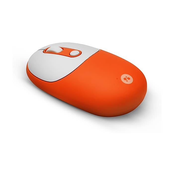 PackardBell The Dot Combo, PBA 600, BT Keyboard and mouse, Ergonomic Slim Design, Quiet Keys, US layout, Orange (тъмнейл - 3)