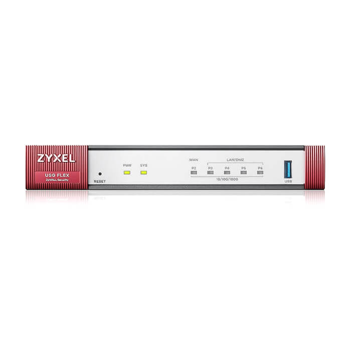 Zyxel USG FLEX 50 H, 5 Gigabit user-definable ports, 1*USB with 1 YR Gold Security Pack ID 84137 на супер цена от GT Computers Zyxel USG FLEX 50 H, 5 Gigabit user-definable ports, 1*USB with 1 YR Gold Security Pack ID 84137 на супер цена