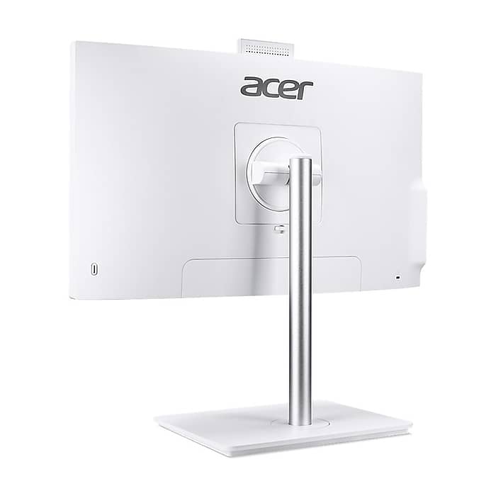 Acer Aspire C24-A, 23.8'' FHD IPS AiO 120Hz, Intel Core i5-13420H (up to 4.60GHz, 12MB), 16GB DDR4 (1 slot free), 512GB SSD, no DVD, Intel UHD, HDMI, RG-45, WiFi 6, BT 5.0, Glan, Ergo stand w Height Adj., 5MPCam+mic, KBD& Mouse Wireless, NO (тъмнейл - 4)
