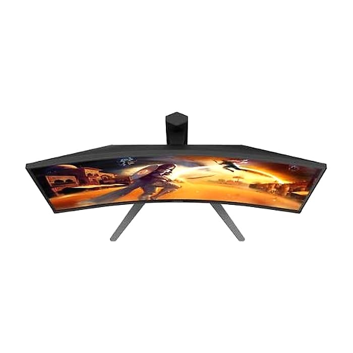 AOC CQ27G4Z2, 27" Curved 1500R, Fast VA, WLED, 2560x1440@260Hz (OC, Native 240Hz), 1ms GtG, 0.5ms MPRT, 400cd m/2, 3000:1, 80M:1 DCR, Adaptive Sync, FlickerFree, Anti-Blue Light, Tilt, Height Adjust, Swivel, 2xHDMI, DP (тъмнейл - 4)