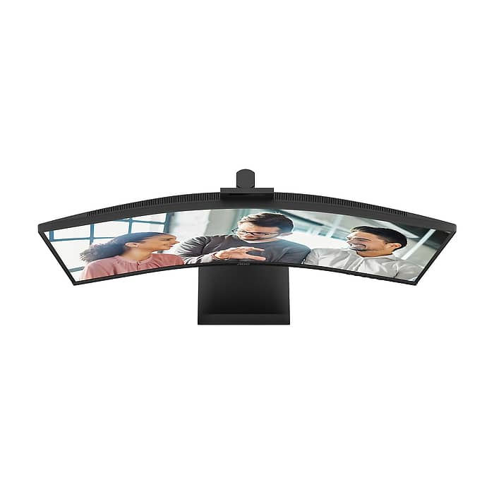 AOC CU34E4CW, 34" Curved 1500R, VA, WLED, 3440x1440@120Hz, 4ms GtG, 1ms MPRT, 350cd m/2, 3500:1, 50M:1 DCR, Adaptive Sync, FlickerFree, Anti-Blue Light, 5Wx2, Webcam 5MP, Tilt, Height Adjust, Swivel, 2xHDMI, DP, USB hub, KVM, RJ45 (тъмнейл - 5)
