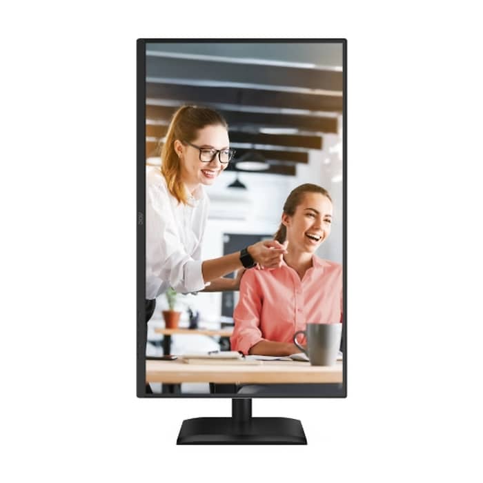 AOC Q27E4CV, 27" IPS WLED, 2560x1440@120Hz, 4ms GtG, 1ms MPRT, 350cd m/2, 1500:1, 50M:1 DCR, Adaptive Sync, FlickerFree, Anti-Blue light, 2Wx2, Tilt, Height Adjust, Pivot, Swivel, HDMI, DP, USB hub, RJ45 (тъмнейл - 3)