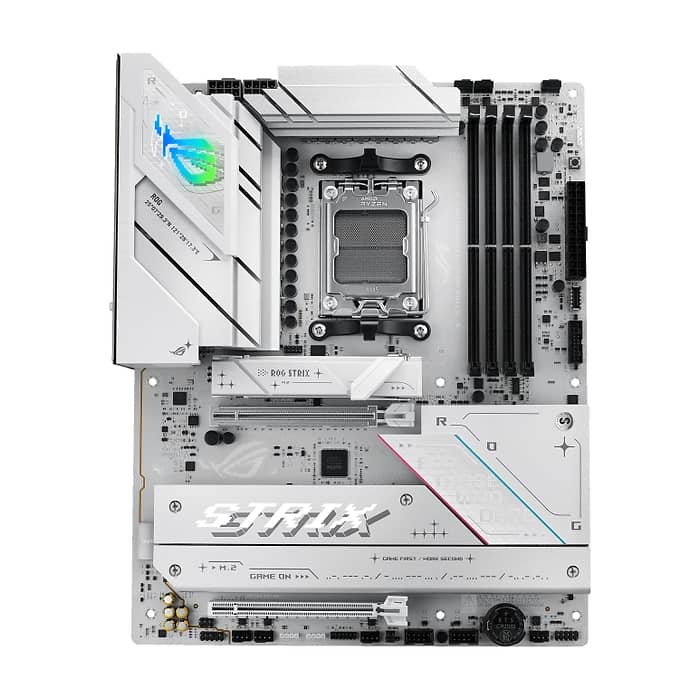 Asus ROG Strix B850-A Gaming Wi-Fi + Asus ROG Strix LC IV 360 ARGB LCD White на супер цена