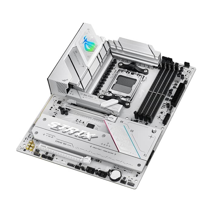 Asus ROG Strix B850-A Gaming Wi-Fi + Asus ROG Strix SLC IV 360 ARGB LCD White (тъмнейл - 4)