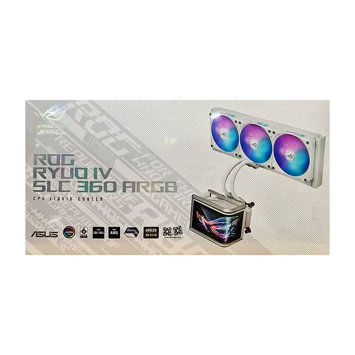 Asus ROG Strix SLC IV 360 ARGB LCD White на супер цена