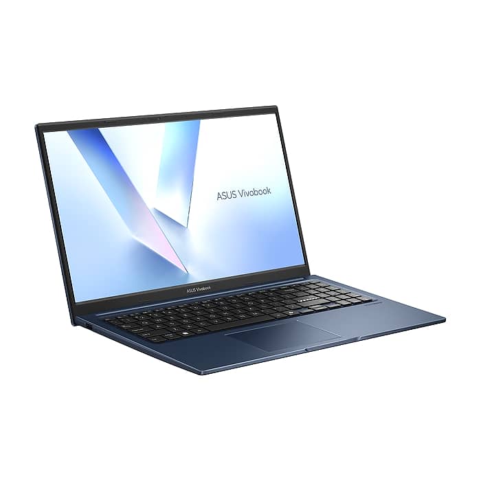 Asus Vivobook X1504MA-BQ204NA,Intel Core 7 350 1.5 GHz(6 MB cache up to 4.8 GHz) , 15.6" FHD,(1920x1080),16GB DDR5, SSD 512 GB, No OS, Quiet Blue,US, no adapter (тъмнейл - 2)