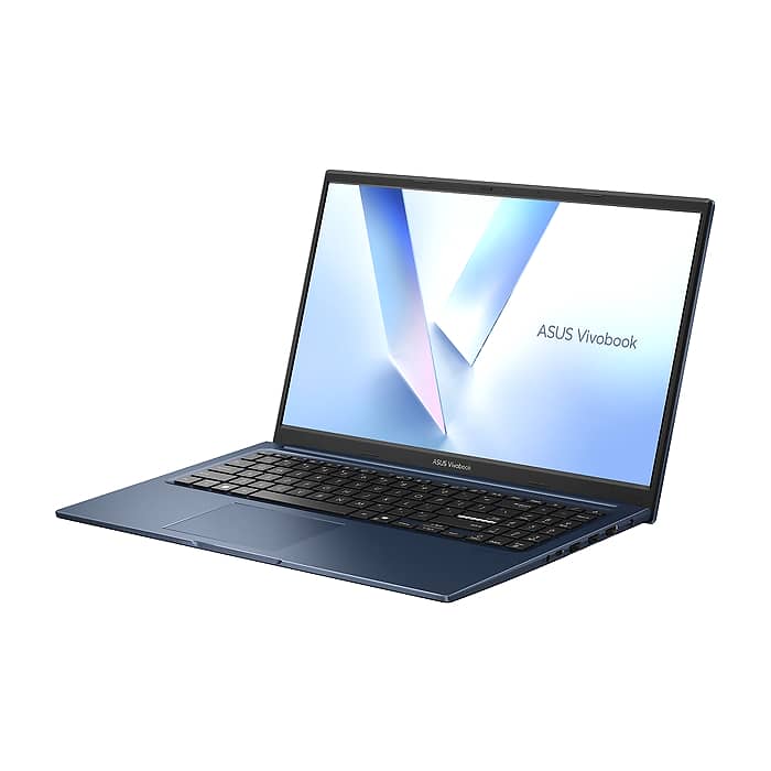 Asus Vivobook X1504MA-BQ204NA,Intel Core 7 350 1.5 GHz(6 MB cache up to 4.8 GHz) , 15.6" FHD,(1920x1080),16GB DDR5, SSD 512 GB, No OS, Quiet Blue,US, no adapter (тъмнейл - 3)
