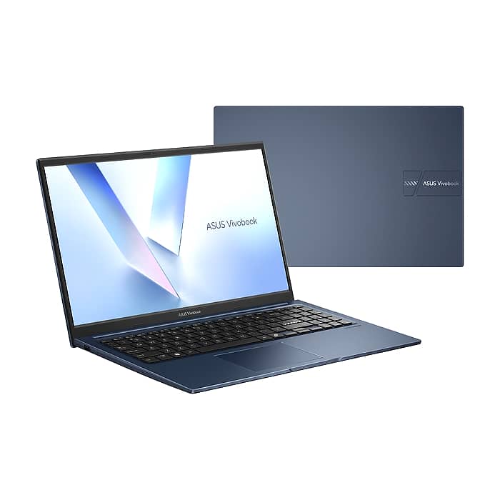 Asus Vivobook X1504MA-BQ204NA,Intel Core 7 350 1.5 GHz(6 MB cache up to 4.8 GHz) , 15.6" FHD,(1920x1080),16GB DDR5, SSD 512 GB, No OS, Quiet Blue,US, no adapter (тъмнейл - 5)