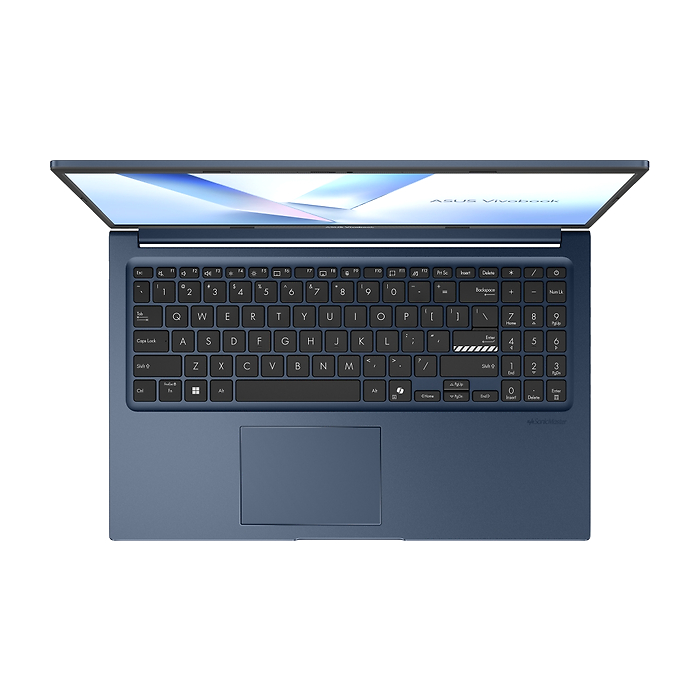 Asus Vivobook X1504MA-BQ773NA,Intel 5 315 1.5 GHz (6MB Cache, up to 4.4 GHz, 6 cores, 6 Threads) up to 15TOPS, 15.6" FHD,(1920x1080),16GB DDR5, SSD 512 GB, No OS, Quiet Blue,US, no adapter (тъмнейл - 4)