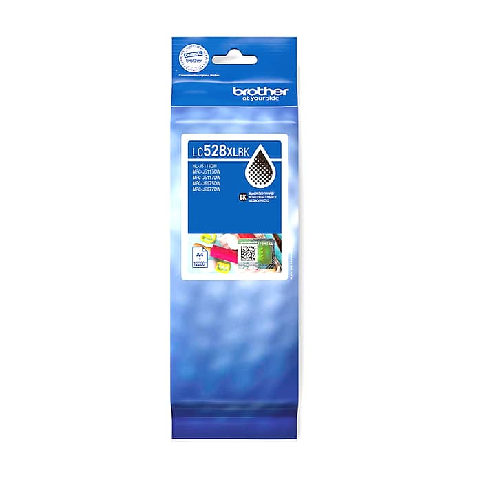 Brother LC528XLBK Black Ink Cartridge - 12000 page yield на супер цена