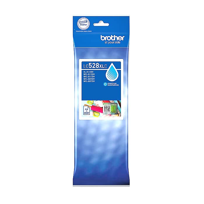 Brother LC528XLC Cyan Ink Cartridge - 10000 page yield на супер цена