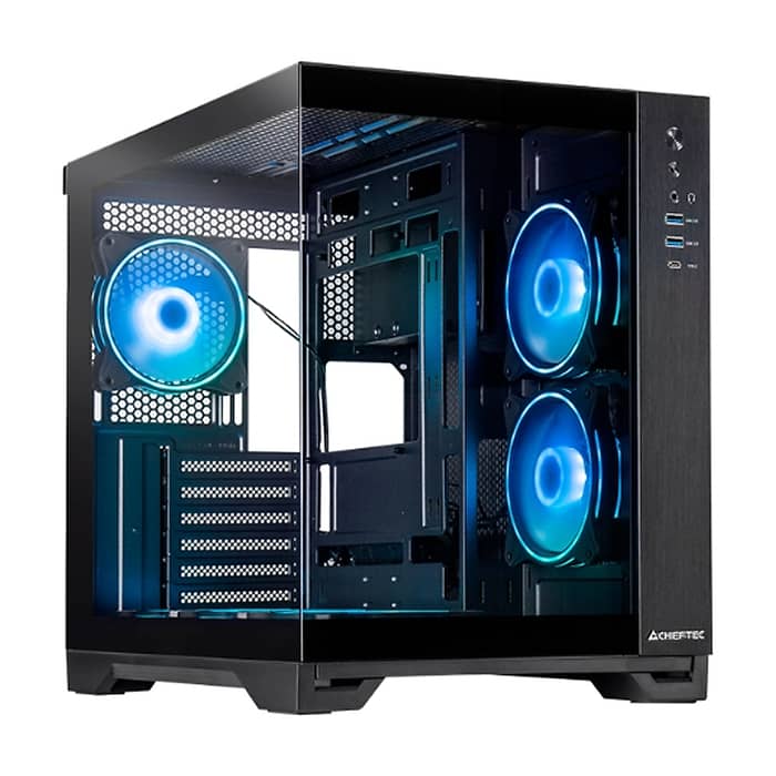 Chieftec Visio + Chieftec Iceberg 240 RGB + Chieftec Vega 850W ATX 3.1 (тъмнейл - 2)