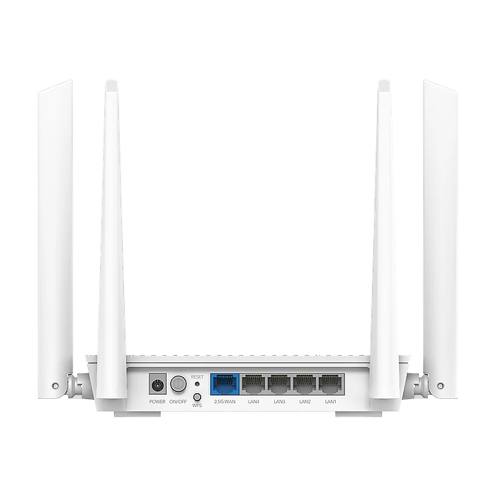 Cudy WR3000H AX3000 2.5G Dual Band Wi-Fi 6 Mesh Router 2402Mbps at 5GHz + 574Mbps at 2.4GHz, 1 x 2.5G Port , 4 x 10/100/1000Mbps Ports Cudy Mesh Cudy APP (тъмнейл - 2)