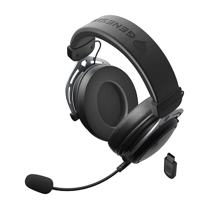 Genesis Headset Wireless Toron 706 With Microphone Black (тъмнейл - 2)