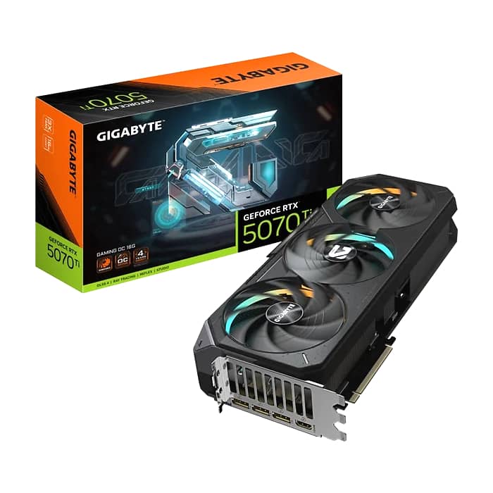 Gigabyte Aorus GeForce RTX 5070 Ti 16GB GDDR7 Gaming OC (тъмнейл - 2)