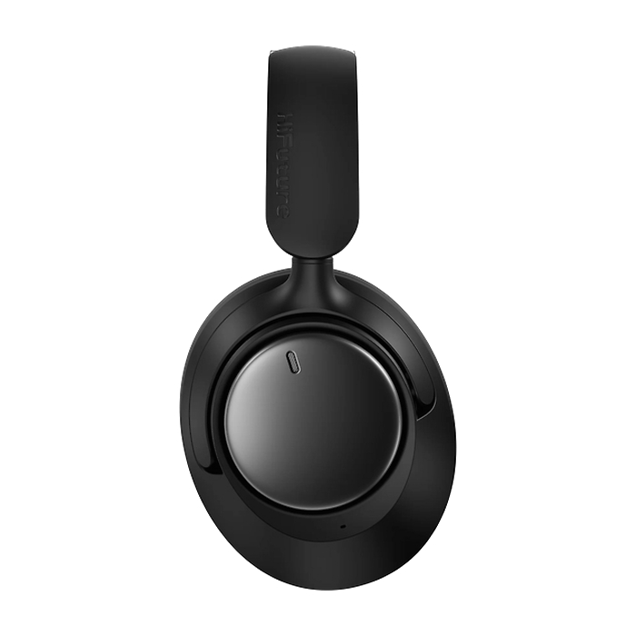 HiFuture TOUR MkII Black, Hybrid Active Noise Canceling, 40Hours Playtime, Memory Protein Foam Cover, Metallic Headband, Wireless 5.4, AUX Cable (тъмнейл - 3)