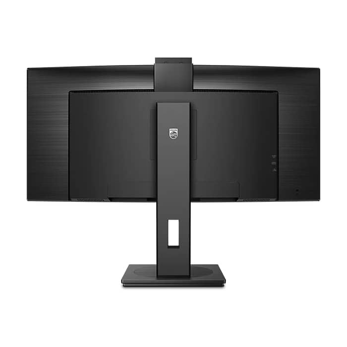 Philips 34B1U5600CH, 34" Curved 1500R, VA, WLED, 3440x1440@120Hz, 4ms GtG, 350cd m/2, 3000:1, 50m:1 DCR, Adaptive Sync, FlickerFree, Low Blue Mode, 5Wx2, Webcam 5MP, Tilt, Height Adjust, Swivel, HDMI, DP, USB hub, KVM, RJ45 (тъмнейл - 4)