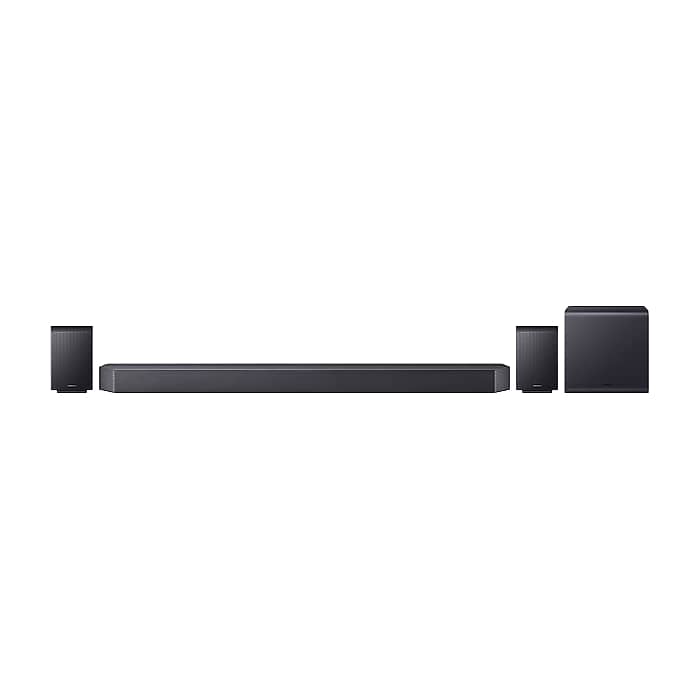 Samsung HW-Q990H Soundbar 11.1.4ch Subwoofer & Rear Speaker Model 2026 Black (тъмнейл - 2)