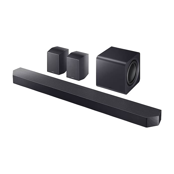 Samsung HW-Q990H Soundbar 11.1.4ch Subwoofer & Rear Speaker Model 2026 Black (тъмнейл - 3)