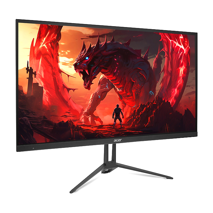 Acer Nitro KG273S1bipx, 27'' IPS, FHD (1920x1080), ZeroFrame, FreeSync, 180Hz, 1ms, 100M:1, 250 nits, 1x HDMI 2.1, 1x DP 1.2, Audio Out, BlueLightShield, Tilt, VESA , Black (тъмнейл - 3)