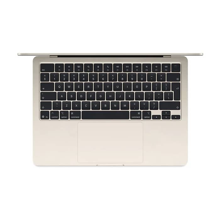 Apple MacBook Air 13.6: Apple M5 chip with 10-core CPU and 10-core GPU, 16GB, 1TB SSD - Starlight (тъмнейл - 2)