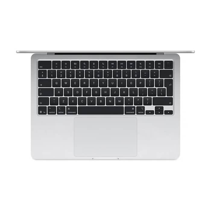 Apple MacBook Air 13.6: Apple M5 chip with 10-core CPU and 8-core GPU, 16GB, 512GB SSD - Silver (тъмнейл - 2)