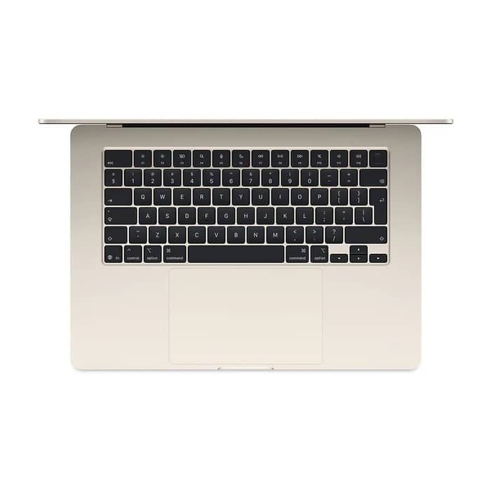 Apple MacBook Air 15.3: Apple M5 chip with 10-core CPU and 10-core GPU, 16GB, 1TB SSD - Starlight (тъмнейл - 2)