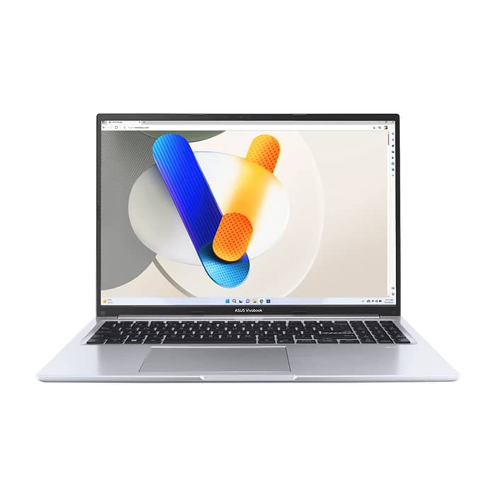 Asus Vivobook X1605VA-SH2557, Intel Core 9 270H 2.7 GHz (24MB Cache, up to 5.8 GHz, 14 cores, 20 Threads),16.0 WUXGA(WU) 1920X1200 16:10 300nits Glare,24GB DDR5 (8 GB on BD),1TB SSD,Backlit Keyboard , No OS,Cool Silver