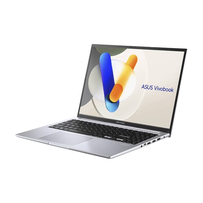 Asus Vivobook X1605VA-SH2557, Intel Core 9 270H 2.7 GHz (24MB Cache, up to 5.8 GHz, 14 cores, 20 Threads),16.0 WUXGA(WU) 1920X1200 16:10 300nits Glare,24GB DDR5 (8 GB on BD),1TB SSD,Backlit Keyboard , No OS,Cool Silver (тъмнейл - 2)