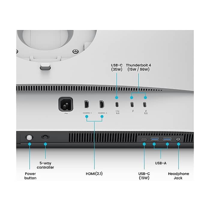 BenQ MA320UG 32" 4K 120Hz Nano Gloss Monitor for Mac Creators, Show Mac Colors in Fluid Motion, best color-matching for all MacBook gen, 99% sRGB, 98% P3, Built-in Speakers, 2x HDMI (v2.1), Thunderbolt 4 PD96W, Eye Care, ICCsync, 6.71 kg. SILVER-GREY (тъмнейл - 3)