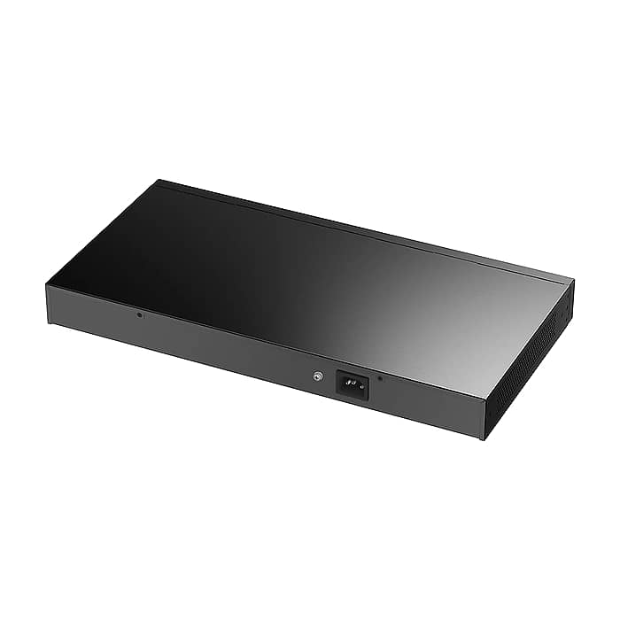 Cudy GS1016EPS2 16 port 10/100/1000 Base-T Gigabit ports 19-inch 2-1000 Base-X SFP Slot 16-port IEEE 802.3at PoE+ Injector Supports PoE power up to 30W for each PoE port Local management via WEB GUI 200W Internal (тъмнейл - 3)