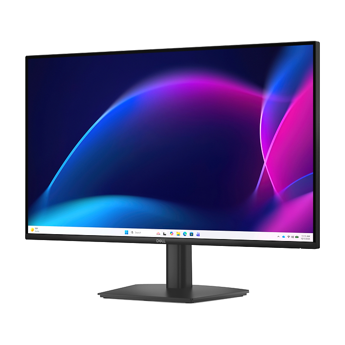 Dell E2726H , 27" Edge LED Anti-Glare, IPS, 5ms GTG, 120 Hz, 1000:1, 300 cd/m2, 1920x1080 Full HD, HDMI, VGA, Display Port, Eye Comfort, Tilt, Black (тъмнейл - 3)