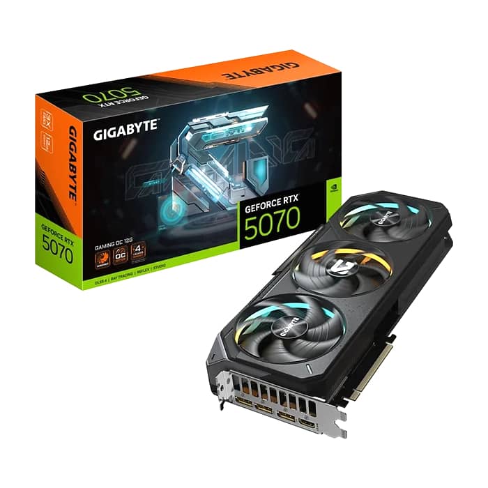 Gigabyte GeForce RTX 5070 12GB GDDR7 Gaming OC (тъмнейл - 2)